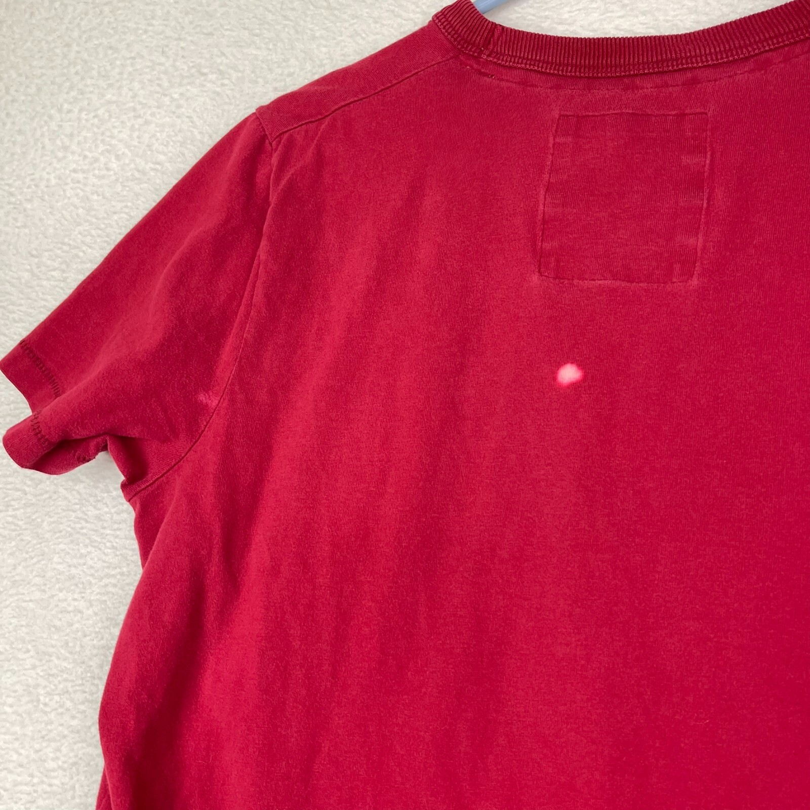 Hollister Surf T Shirt Men’s Medium Short Sleeve Crewneck Red