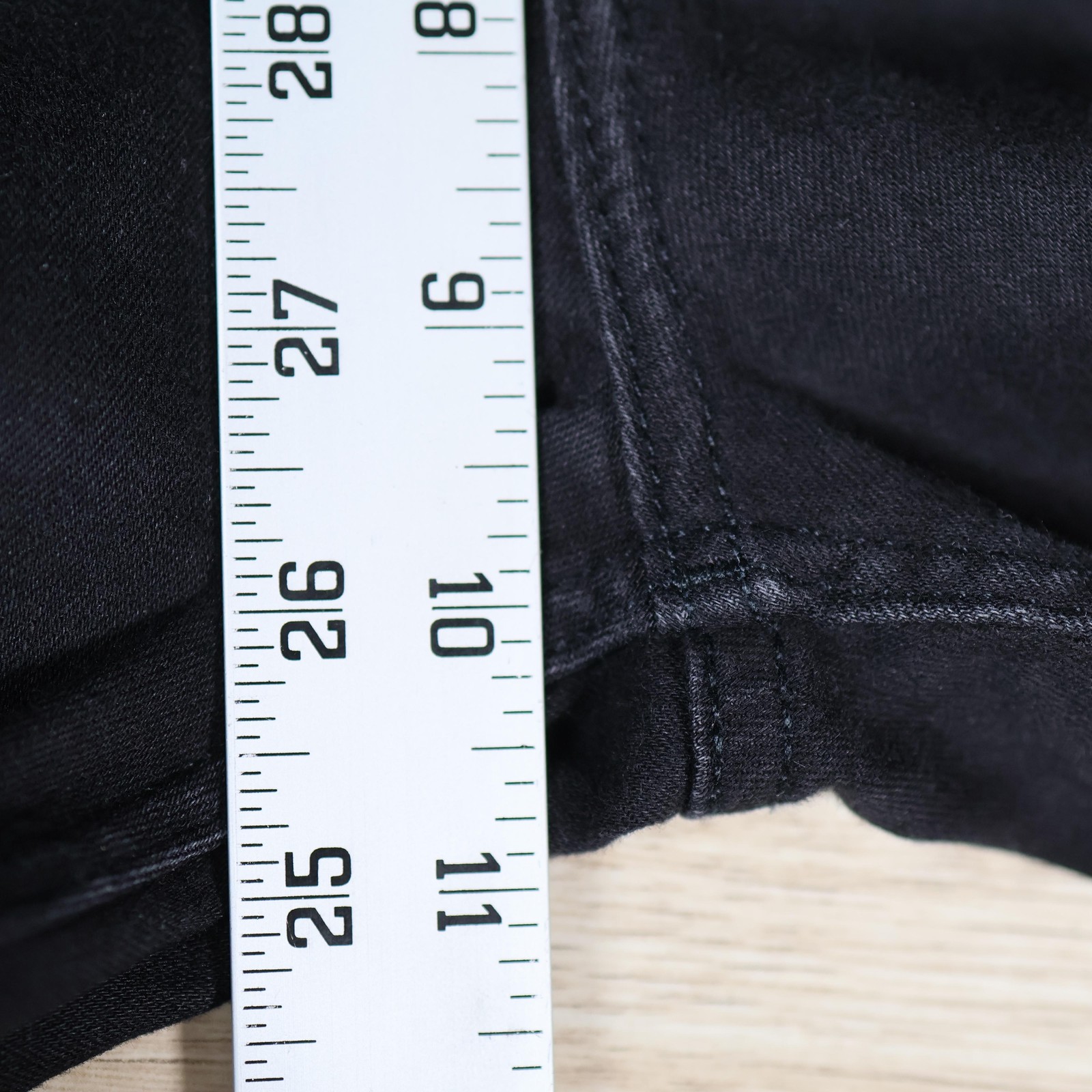 Ksubi Jeans Mens 34×26 Black Skinny Slim Charcoal Wash KM-50 Stretch Streetwear
