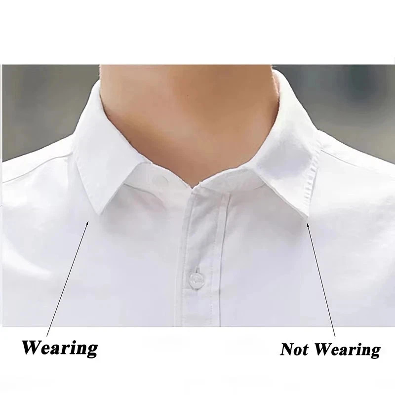 3 Size Metal Collar Stays Set Stainless Steel Shirt Collar Stiffeners Support