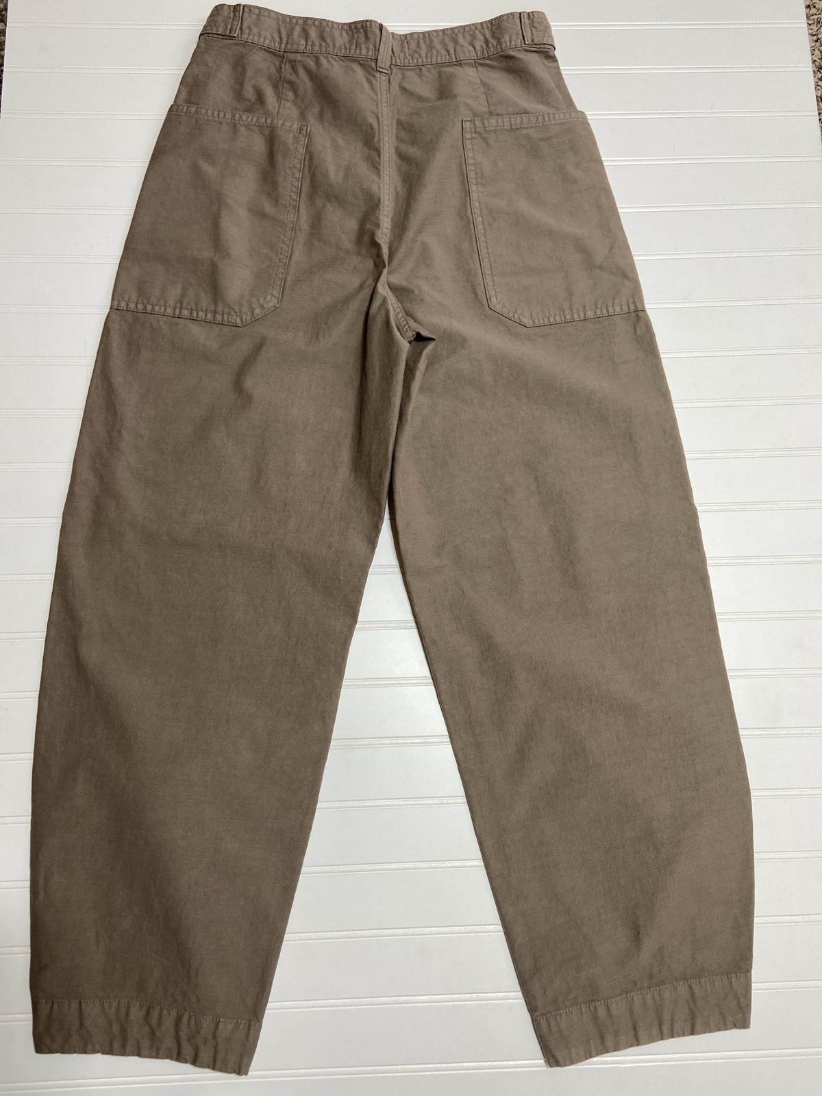 Everlane The Fatigue Barrel Pant Womans 2 Color Falcon Organic Cotton NWOT