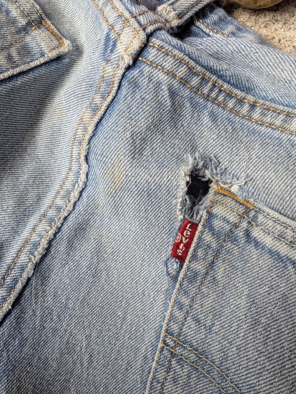 levis 501 vintage w34 l32 well worn see all pics
