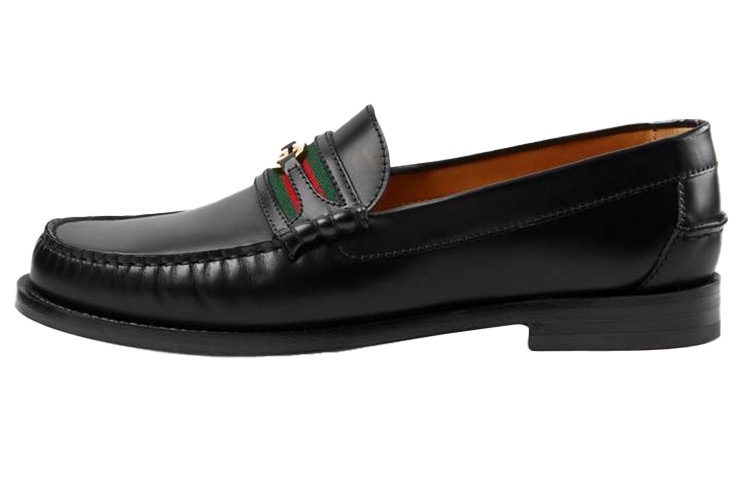 Gucci Kaveh Loafer ‘Black Green Red’ 644724 17X10 1060