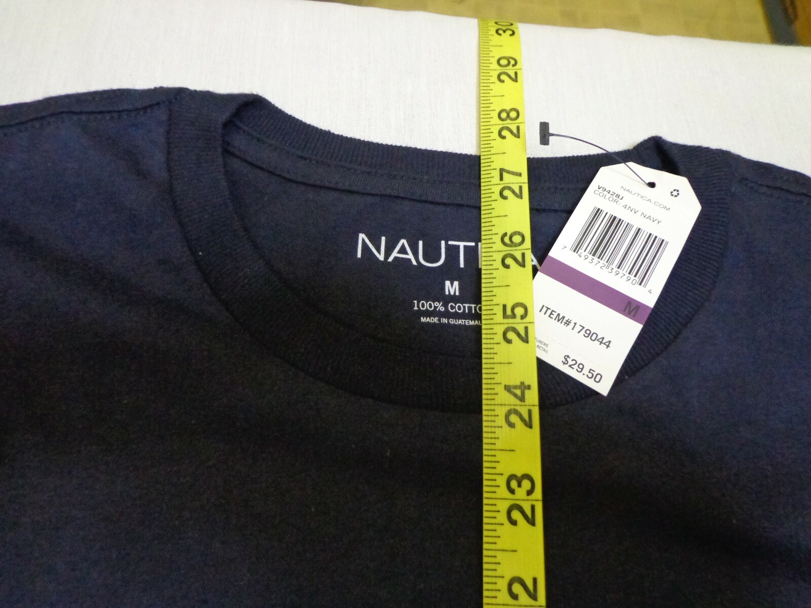 Nautica Sailing N-83 T Shirt Navy Blue Medium New MSRP $29.50