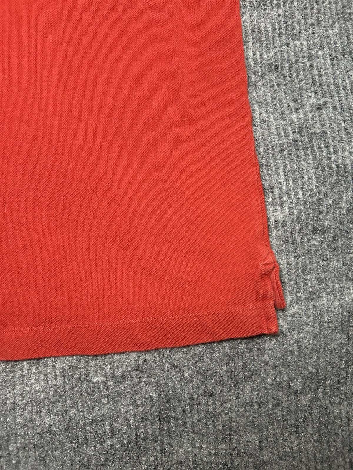 Banana Republic Mens Polo Shirt Red XL Short Sleeve Pocket