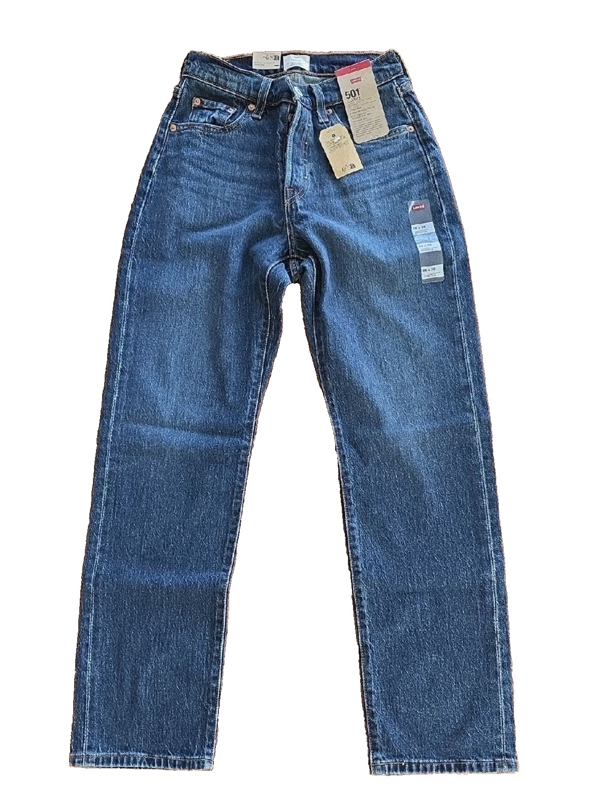 Levi’s Women’s 501 Curve Straight Leg Stretch Jeans – Mild Salsa – 26 X 30 – NEW