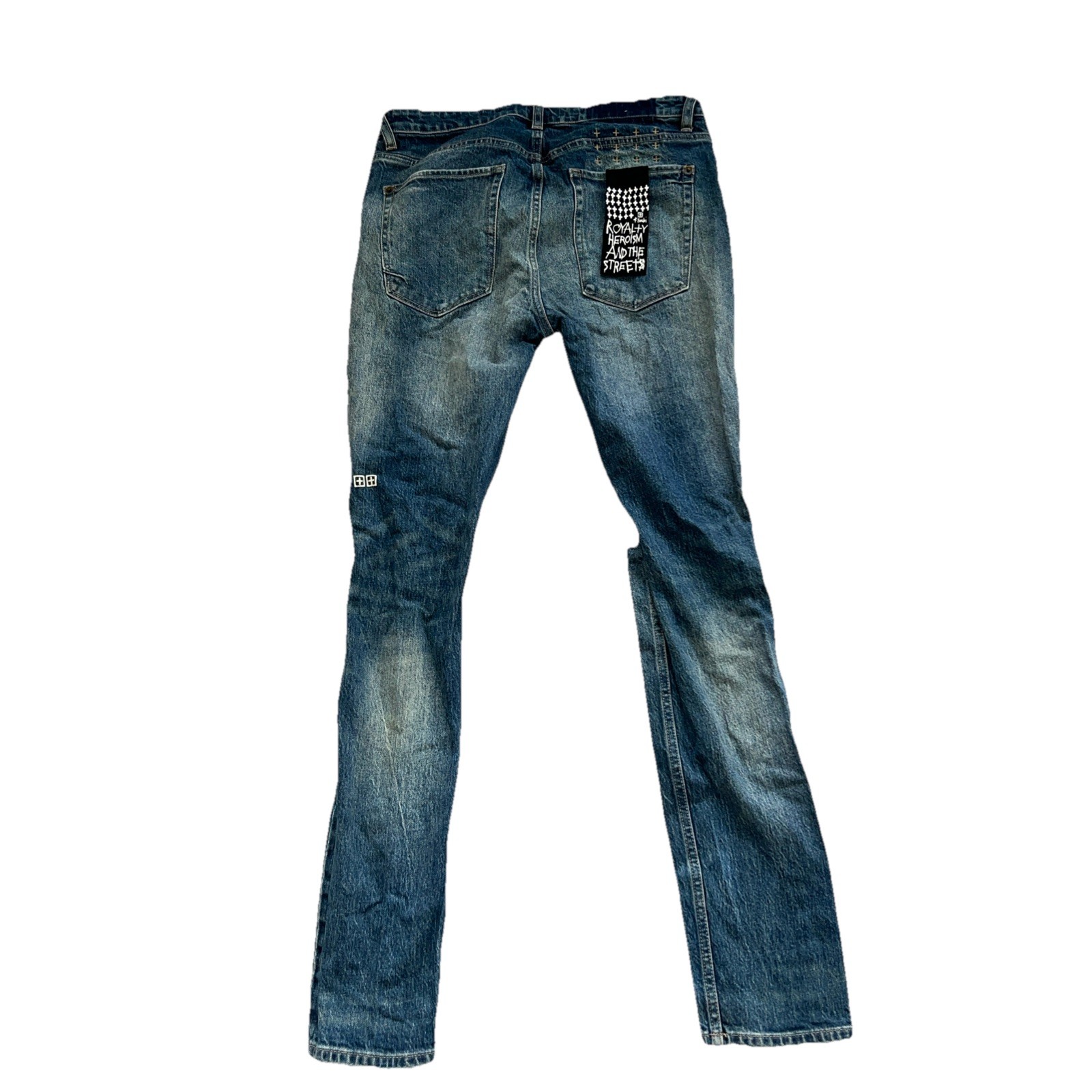 Ksubi Van Winkle Originate Trashed Men’s 32×32 Designer Jeans