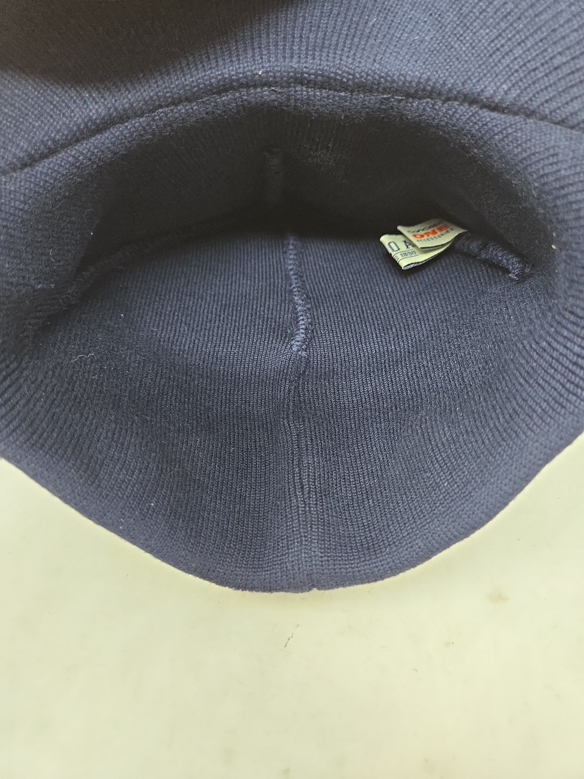 NWT Polo Ralph Lauren Navy Cable Knit Wool Blend Ribbed Cuff Beanie W/ Visor New