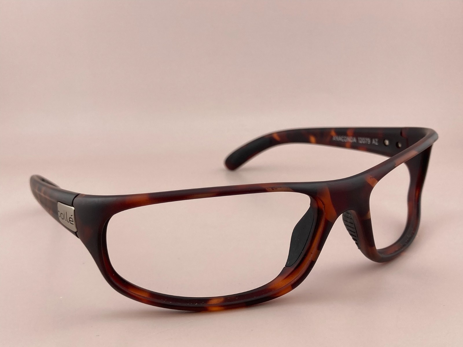 Bolle Sunglasses Frame Anaconda 12079 AZ Matte Tortoise Sports Wrap 64-17-125 mm