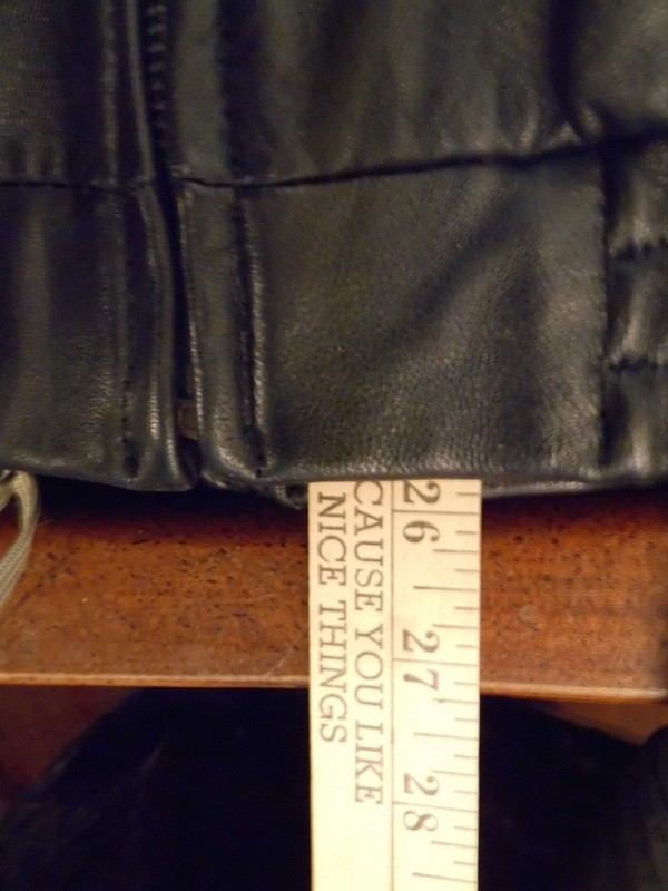 Wilson’s Leather Jacket Mens M Black Thinsulate Lined Zip Pristine Used/Nev Worn