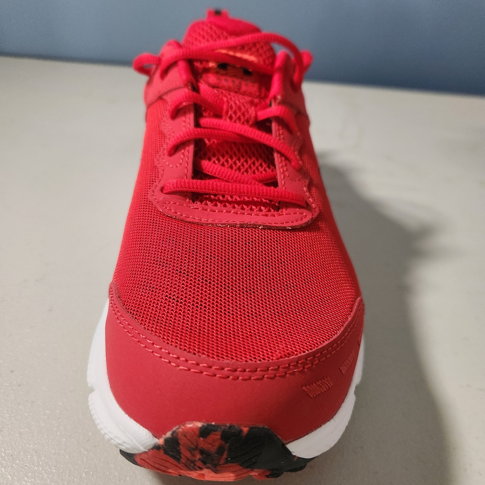 New Under Armour Mens UA Charged Assert 10 Sneakers Size 11.5 Red Running Shoes