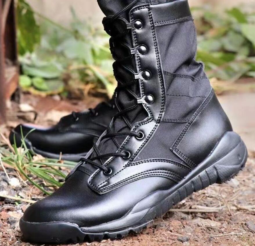 Mens Womens Army Tactical Boots Military SWAT Combat Outdoor Training Work Shoes