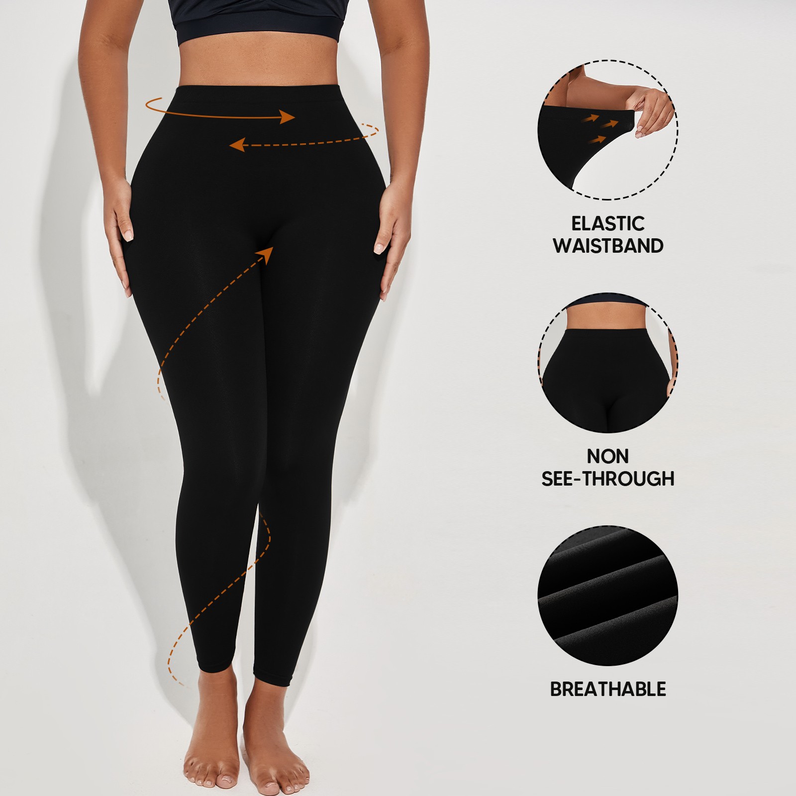 Women Scrunch Butt Lifting Leggings Anti-Cellulite High Waist Push Up Yoga Pants