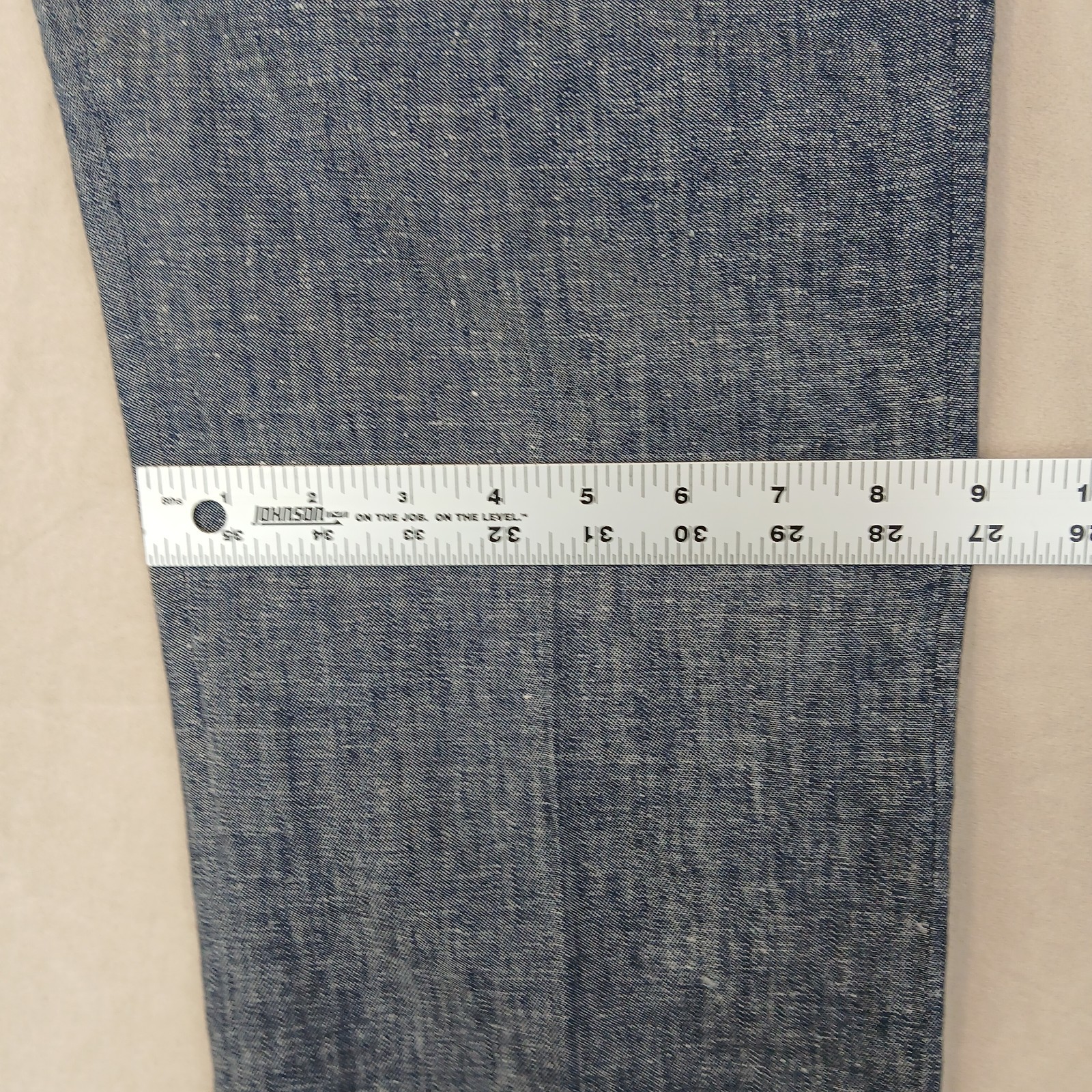 Paisley Gray 40×30 Mens Pants Linen Blend NWT **Actual 38×30 ** Slim Fit