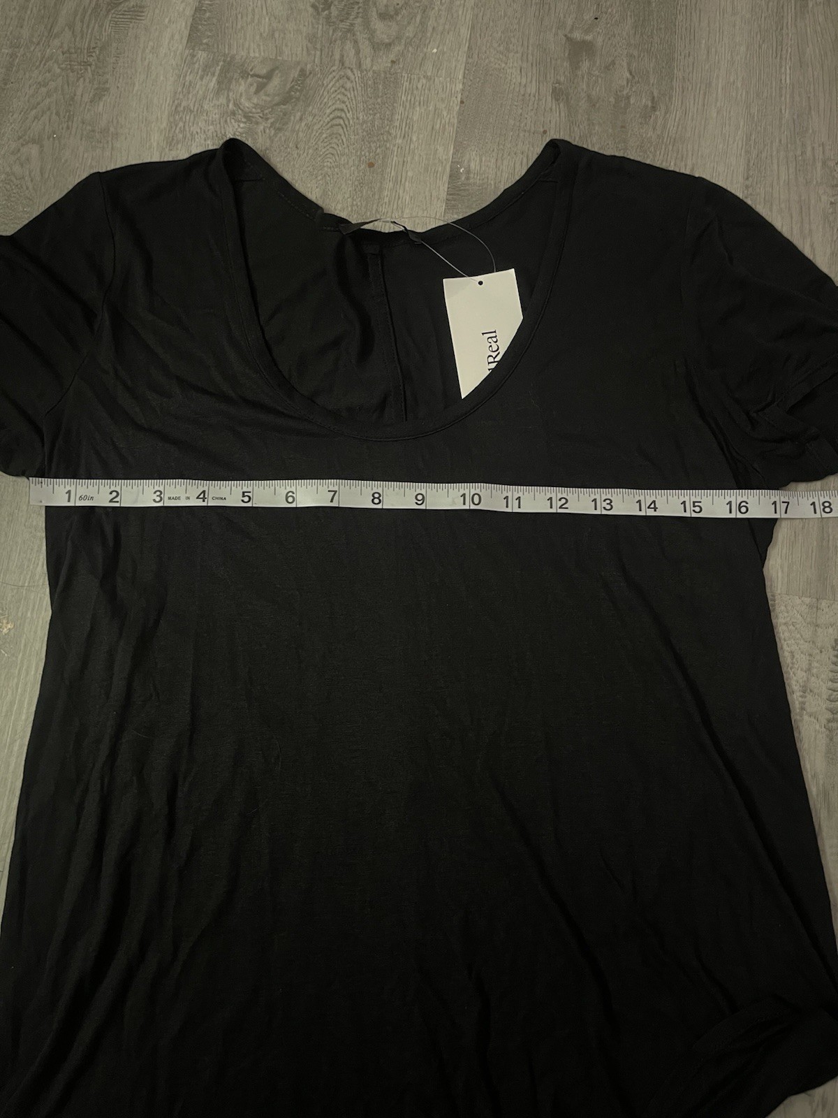 The Row Women Black Basic T-Shirt Short Sleeve Round Neck Size S