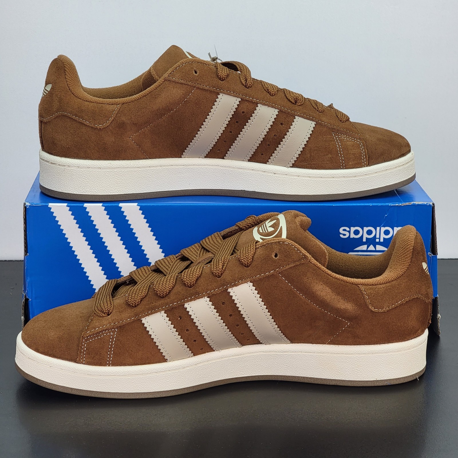 Adidas Campus Men’s Size 13 Athletic Shoes Brown Casual Footwear Sneakers