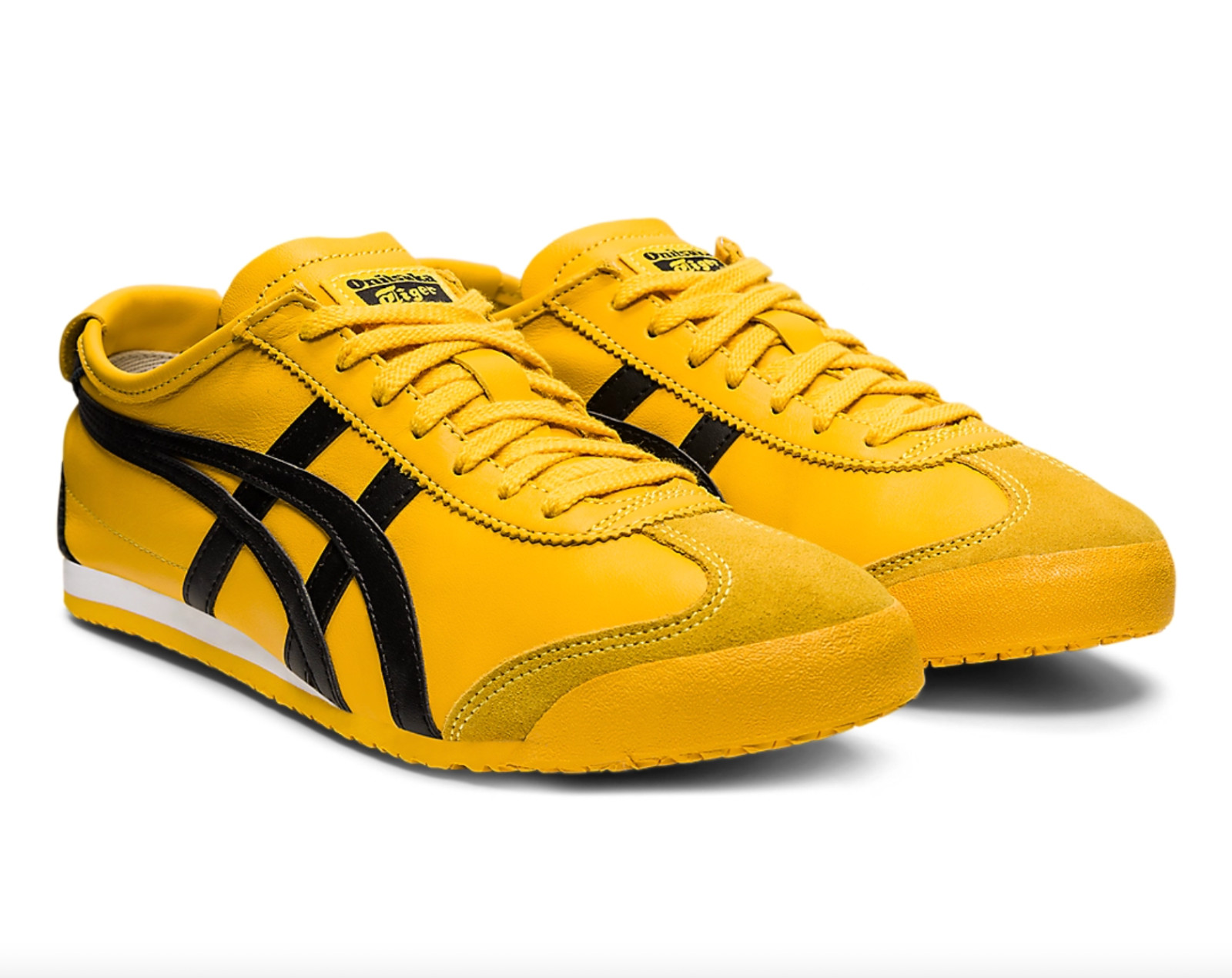 Authentic Onitsuka Tiger MEXICO 66 1183C102 751 YELLOW BLACK NEW JAPAN