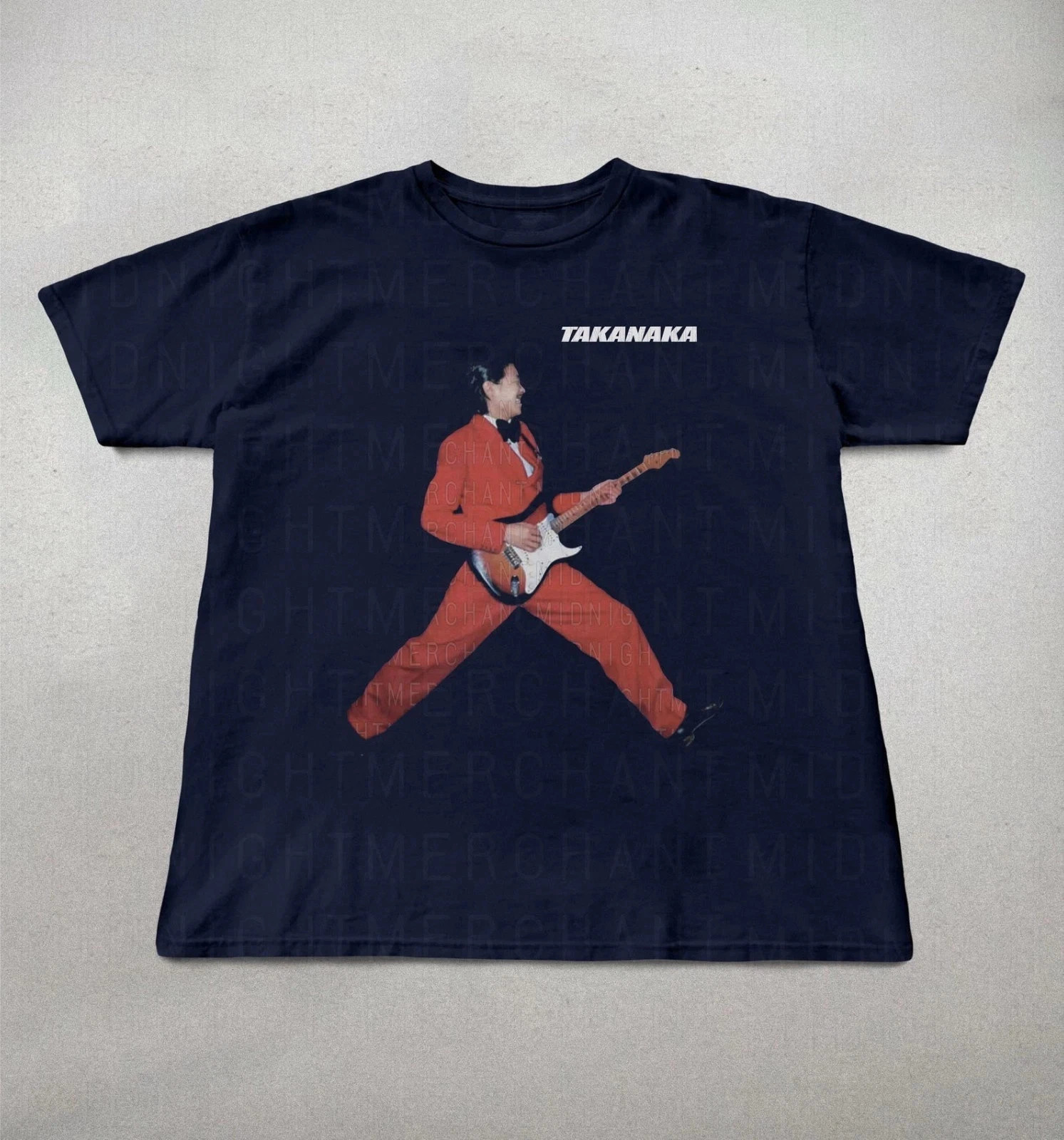 Masayoshi Takanaka Style Japanese Jazz Fusion Music Reprint Graphic Tee