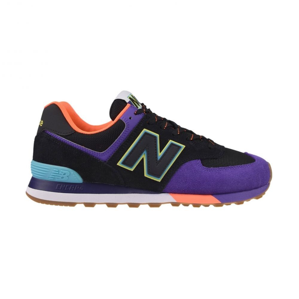 New Balance Classics Men’s Shoes Purple/Black/Neon ml574-pt2