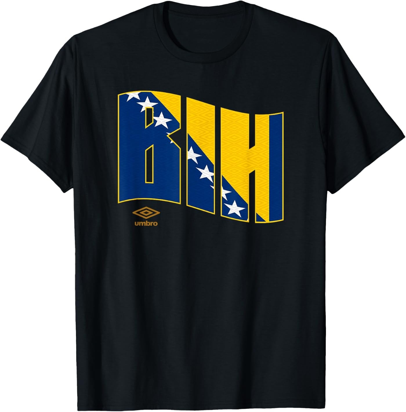 Umbro International Soccer Wavy Bosnia and Herzegovina Logo T-Shirt