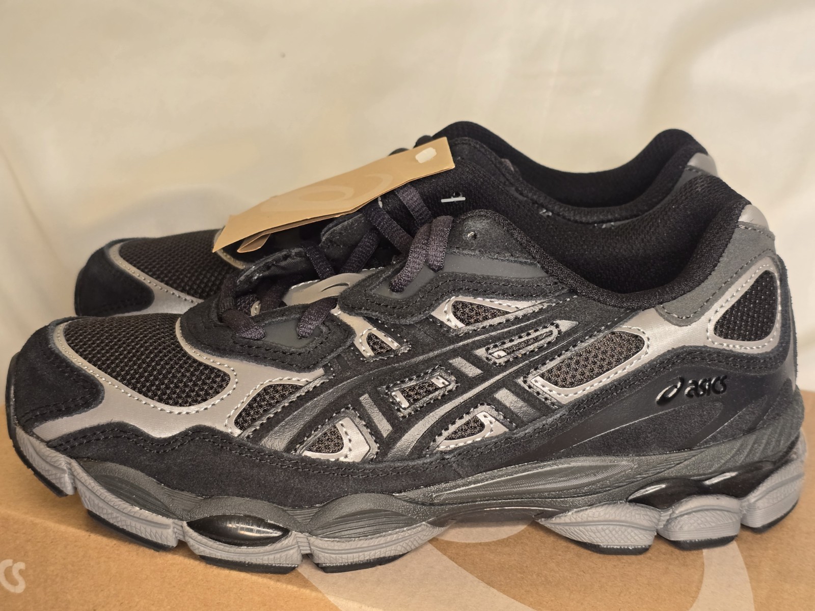 ASICS Gel-NYC Graphite Grey Black Men’s Sneakers 1201A789-020