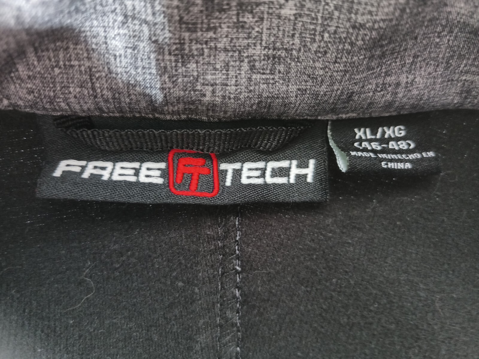 Freetech Mens Sz XL gray Active Wear Jacket B63