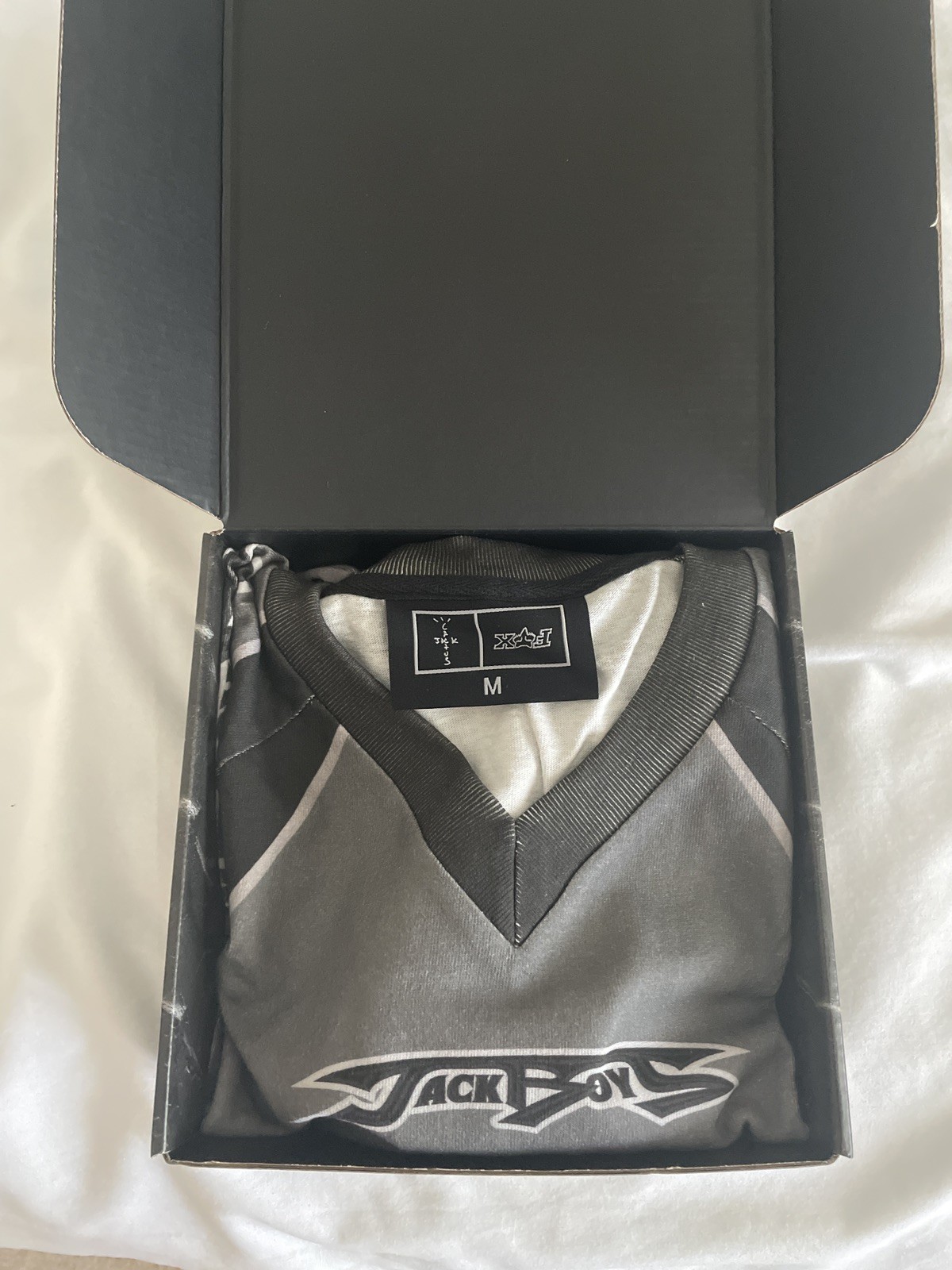 Travis Scott JackBoys 2 Limited Edition Fox Racing Jersey and CD Box Set