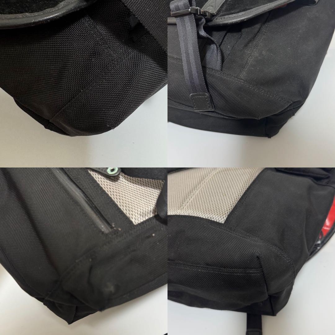 Master-Piece MSPC Black Nylon Leather Canvas Messenger Bag Japan