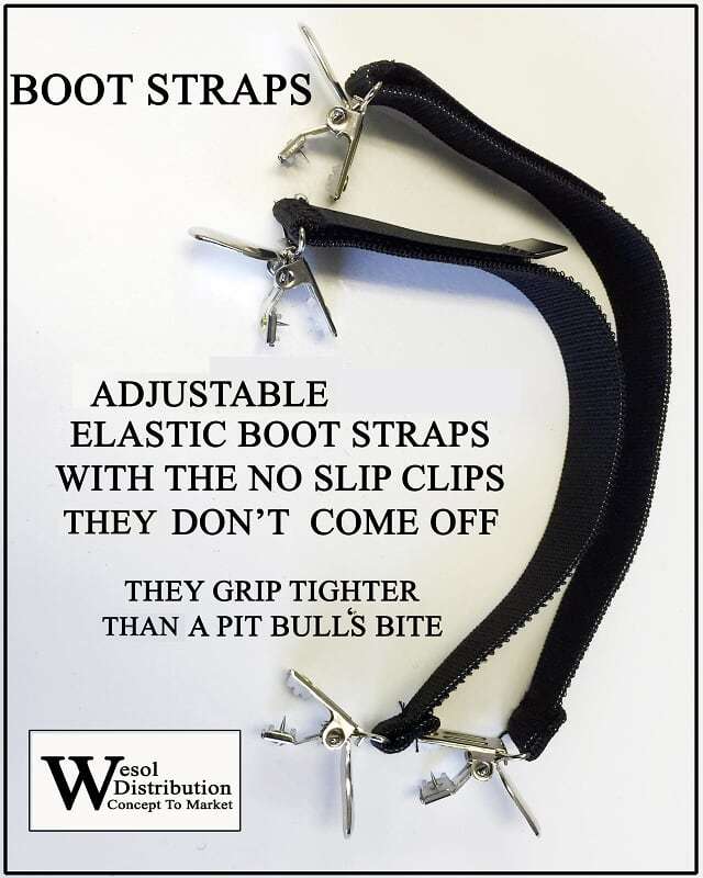 Boot Straps for jeans, pants – Adjustable – Bikers – Stirrups