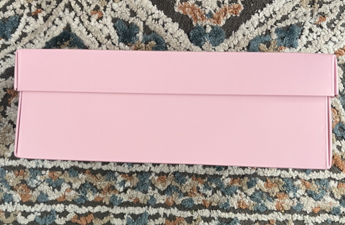 *SHOE BOX & DUST BAG ONLY*TORY BURCH SHOE BOX MINT WITH TISSUE 7.5 BON BON PINK
