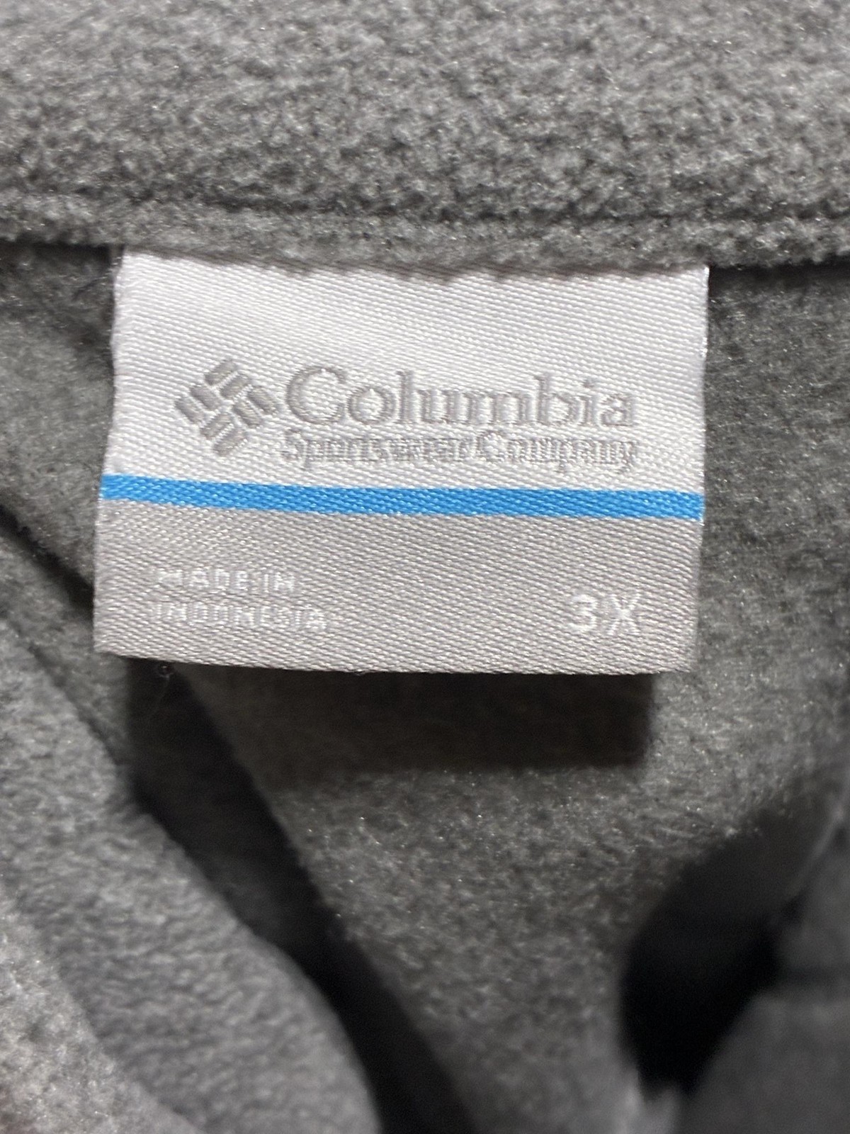 Columbia Jacket Womens 3X Gray Fast Trek II Fleece Full Zip Outdoor Lightweight