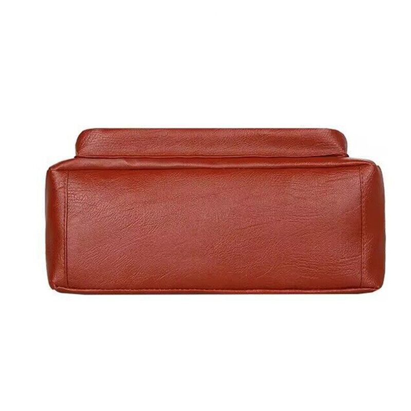 Womens Soft PU Leather Shoulder Bag Crossbody Bag Handbag Tote Bag Multi Pockets