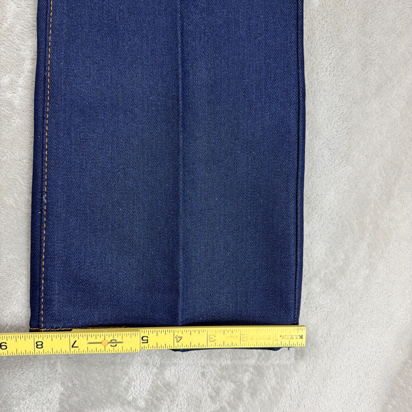 Levi’s 517 Bootcut Jeans Men’s Size 30×34 Blue Denim Cowboy Raw Wash Stretch