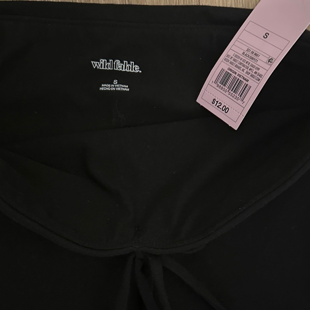 Wild Fable Black Strapless Dress