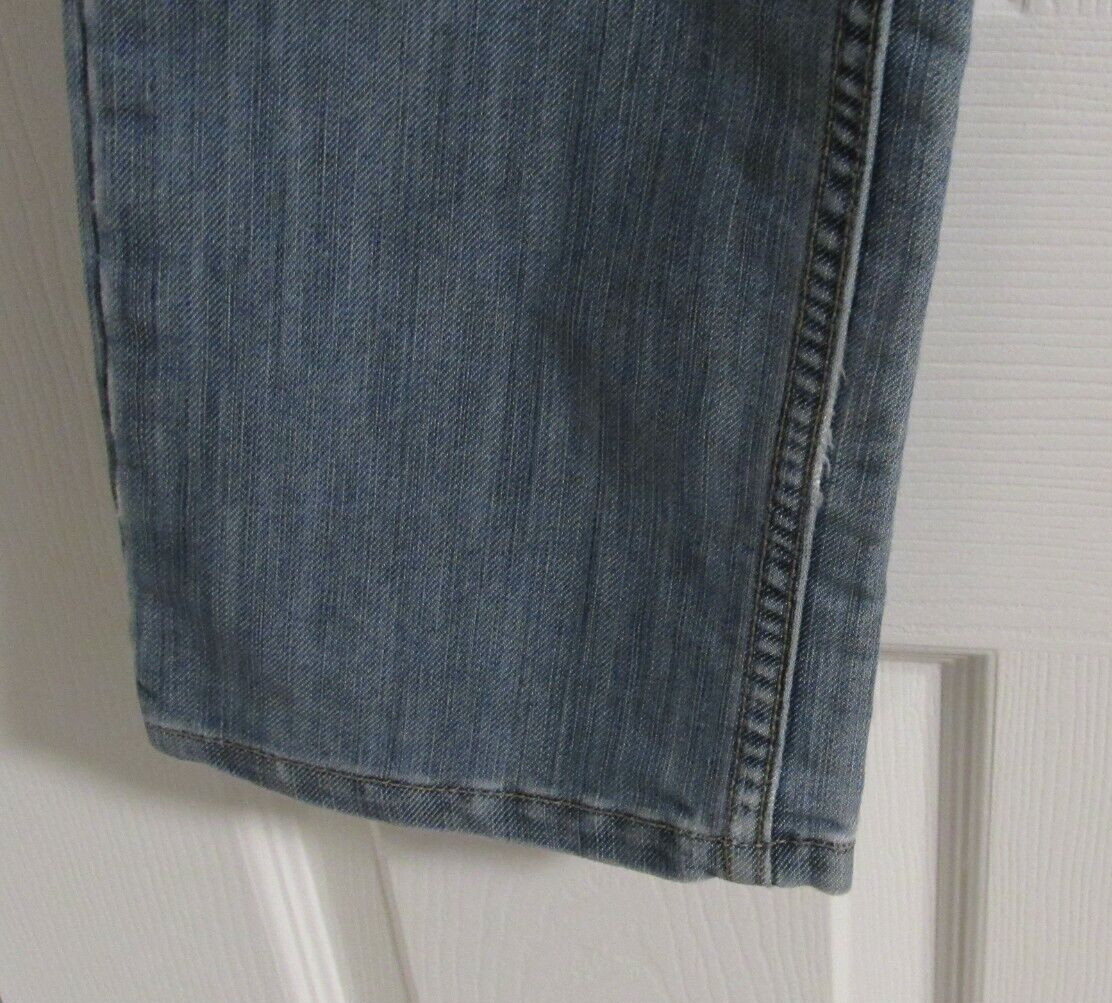 Levis 511 Slim Fit stone Washed Blue Jeans Youth Size 18 Reg 29 x 29 red tab