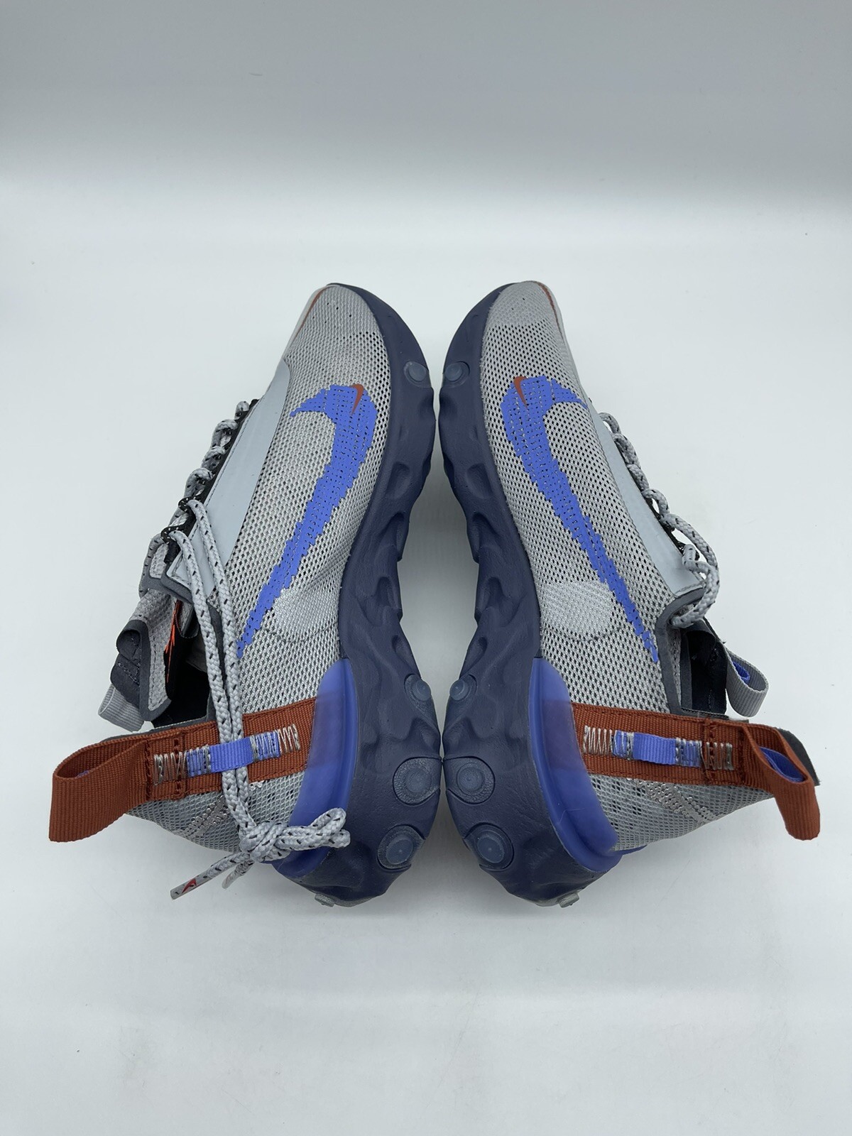 Nike React WR iSPA “Wolf Grey” 2019 US Men Size 5.5 Womens Size 7 Sneakers Shoes