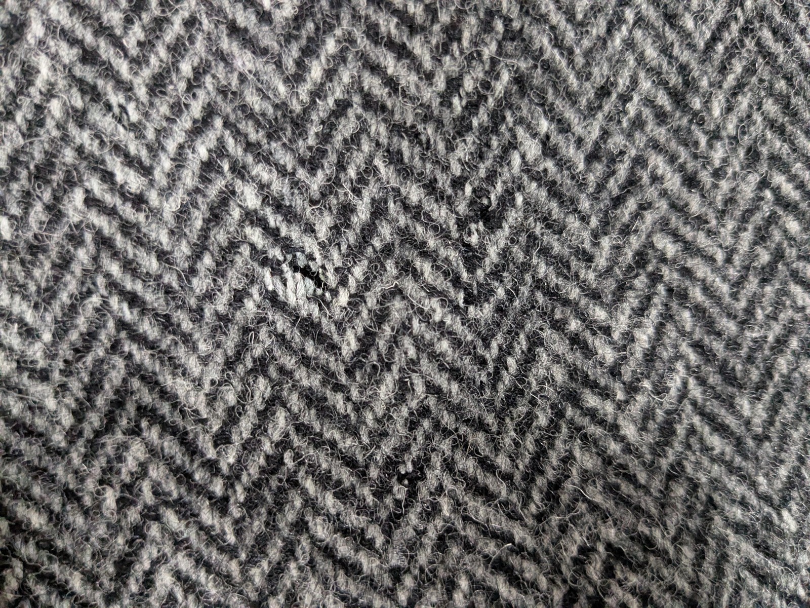 Harris Tweed Blazer Mens 40 Regular Herringbone Scotland Wool Sport Coat READ