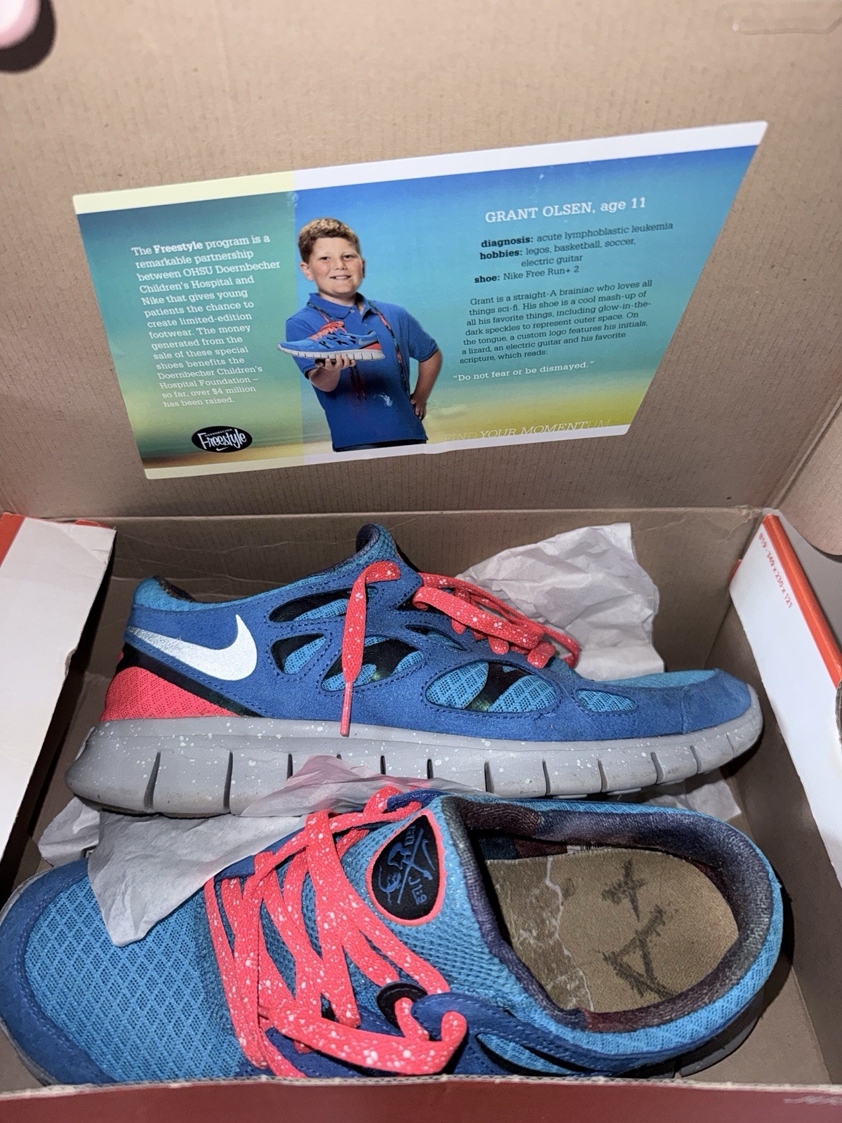 Nike Free Run+ 2 DB. Original box included.