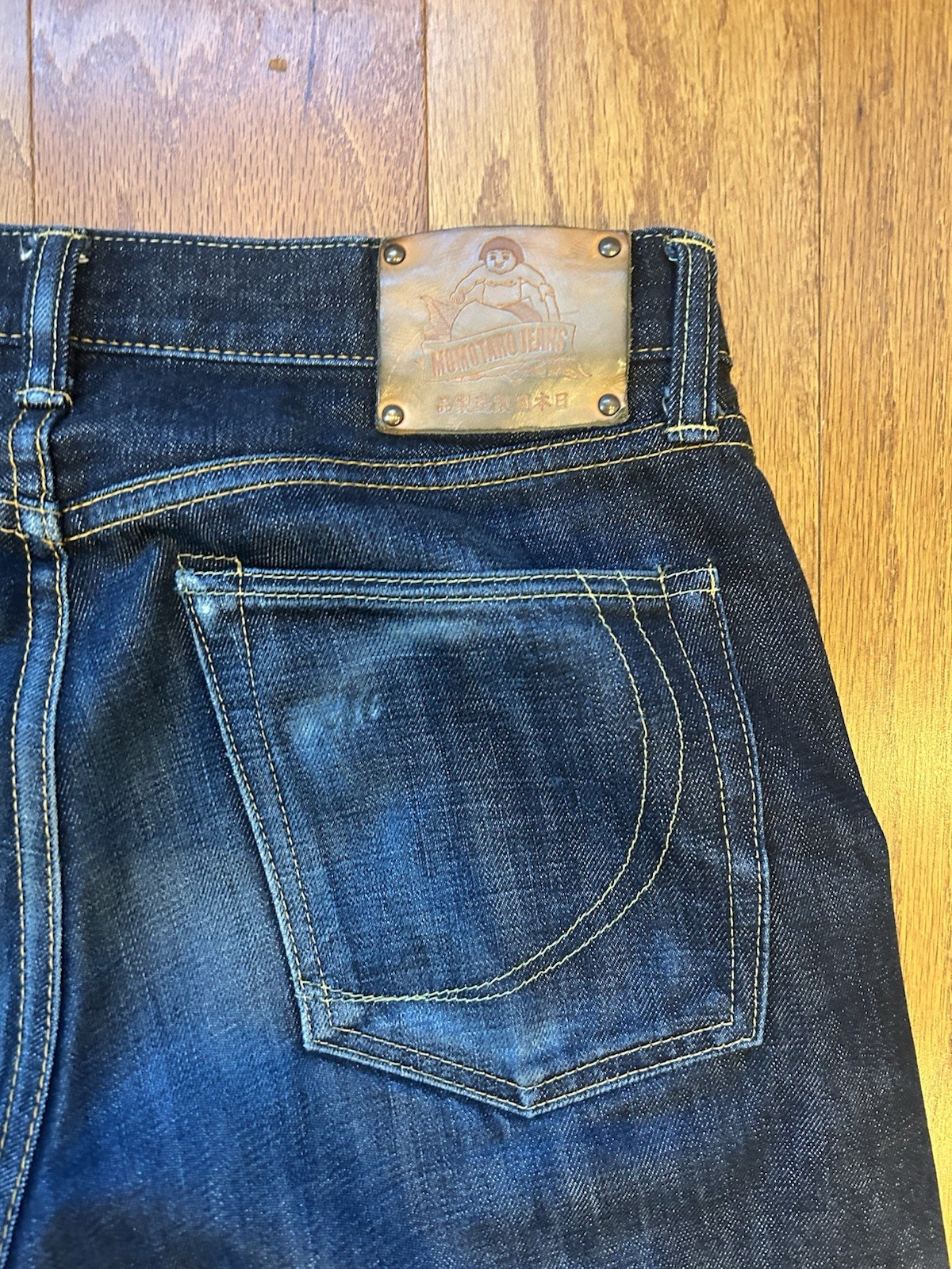 Momotaro Copper Label G014-MB Slim Tapered Denim Jeans 32×28