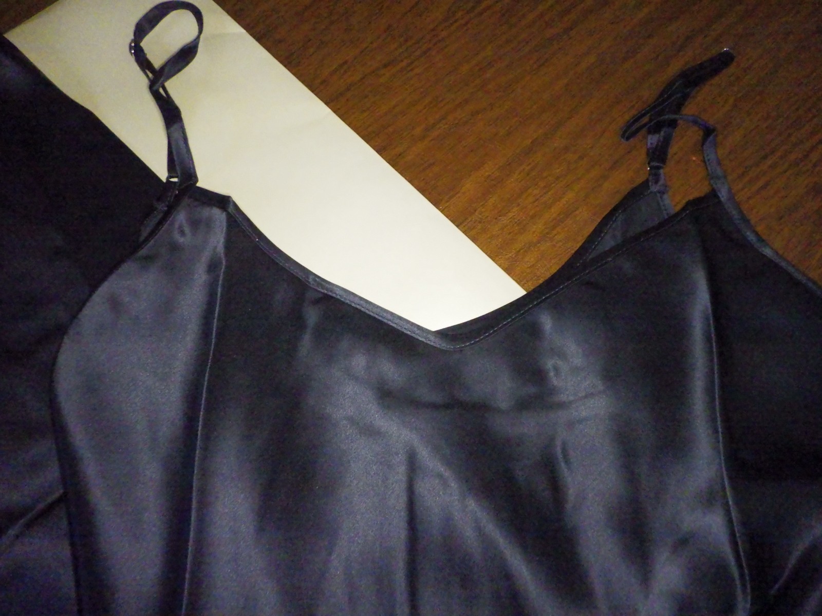 THXSILK 19mm Mulberry Silk Long Nightgowns Sleepwear Slip Dress, Small Navy Blue