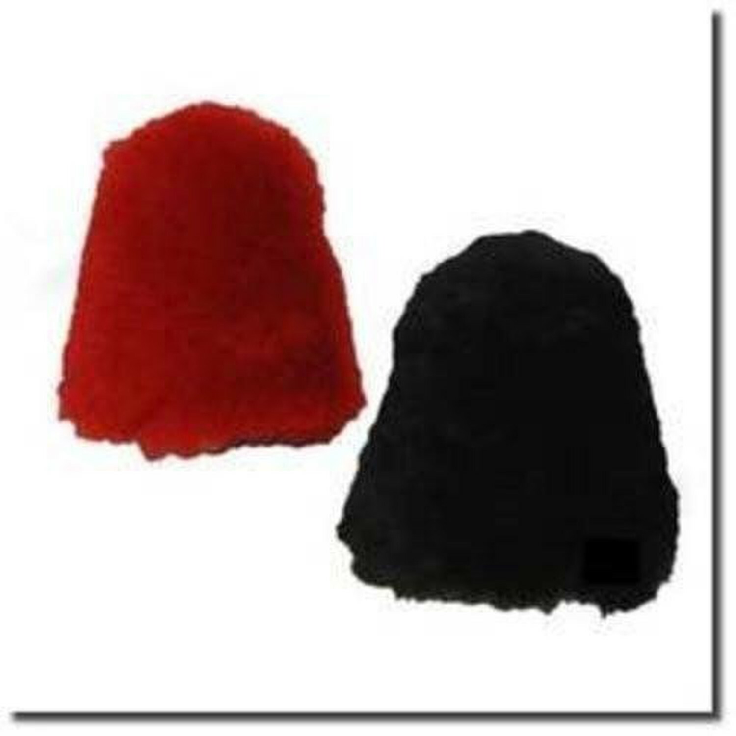 Large Dual 100% Lamb Wool Buffer Covers Fit 2.75”Dia x 4”High – Beck Diplomat…