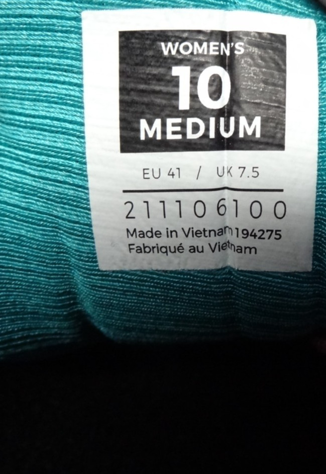 Kuru Women 10 M Atom 2 Sneakers Night Blue Teal Lace-Up Comfort Cloud 211106100