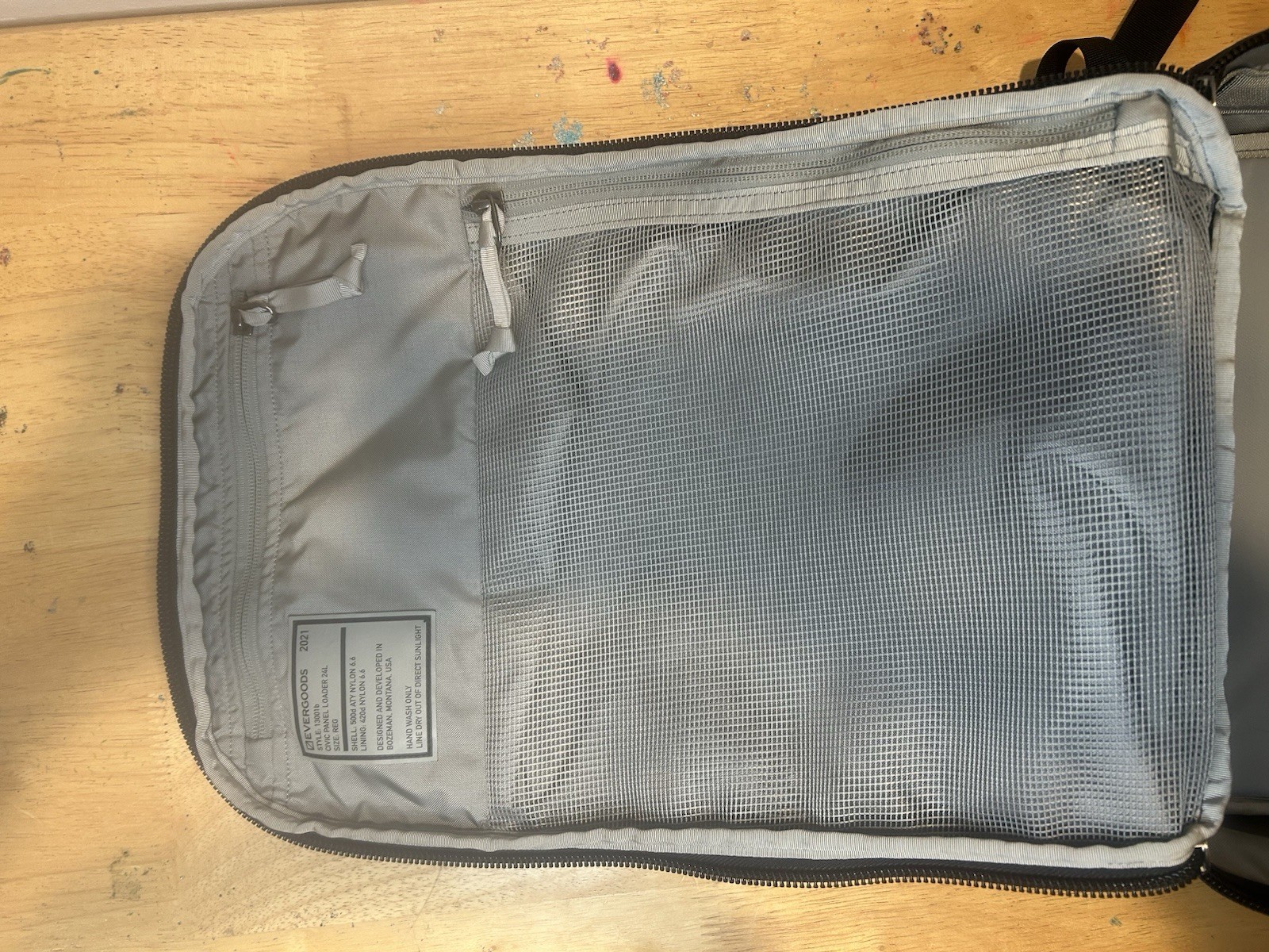 EVERGOODS CPL24 – Civic Panel Loader 24L Backpack 13001b
