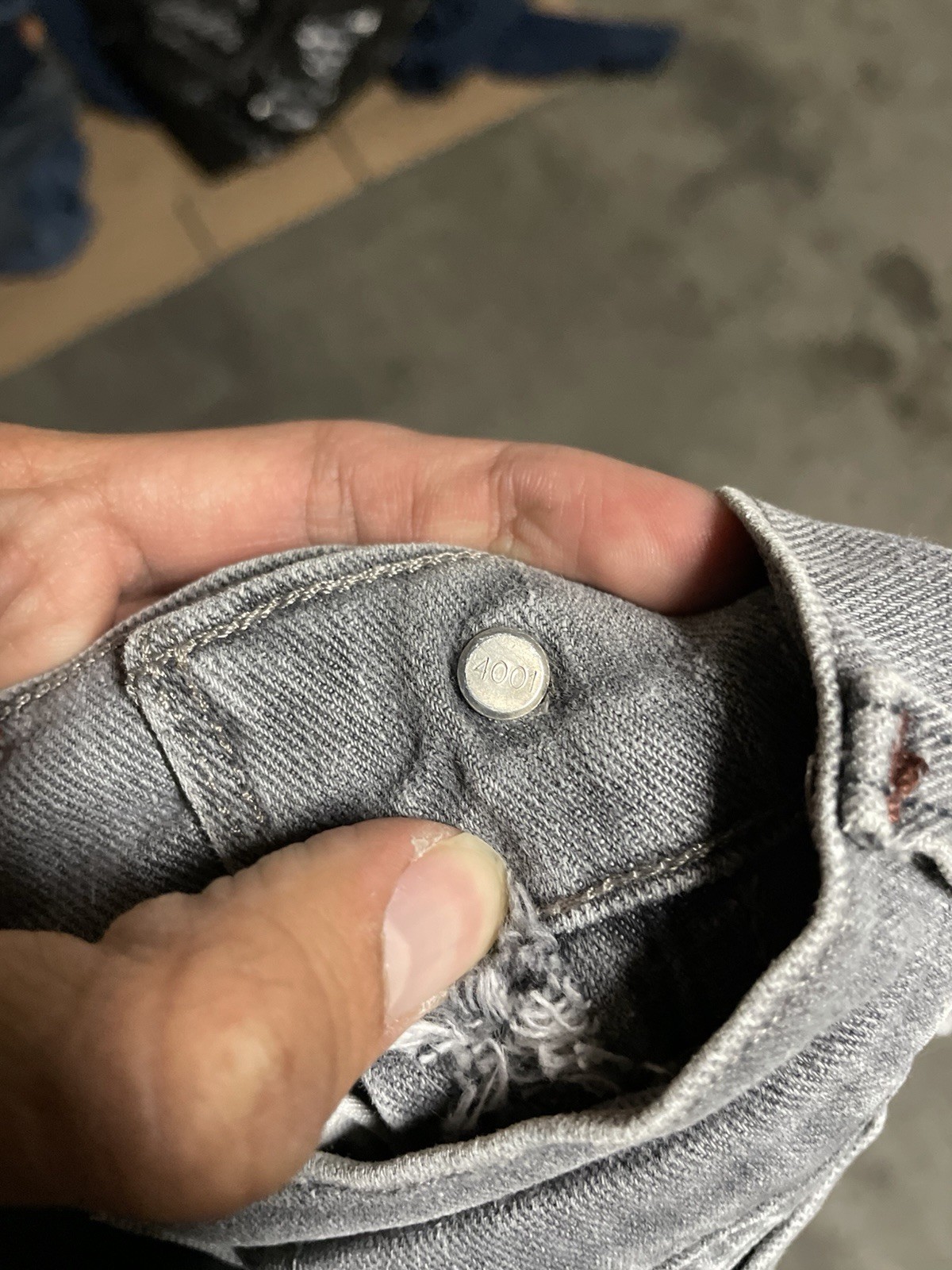 Levi’s 511 Engineered Jeans Vintage Grey Wash 33 Jeans