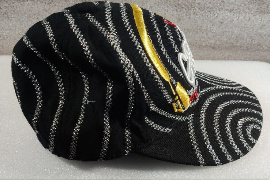 HIP HOP 90s DANCE SNAPBACK HAT MEDIUM GROOVE EMBROIDERED COLORFUL CITY HUNTER