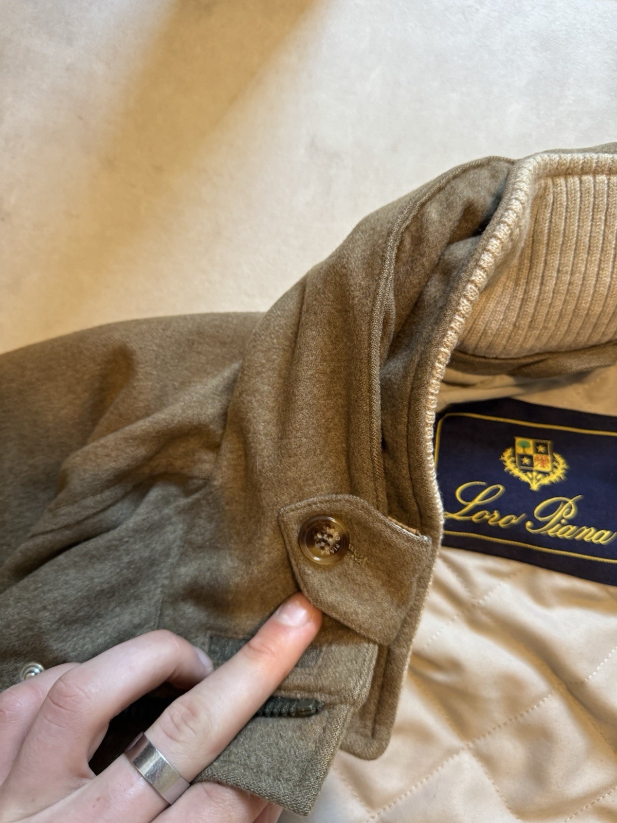 Loro Piana Icer Cashmere Storm System Jacket
