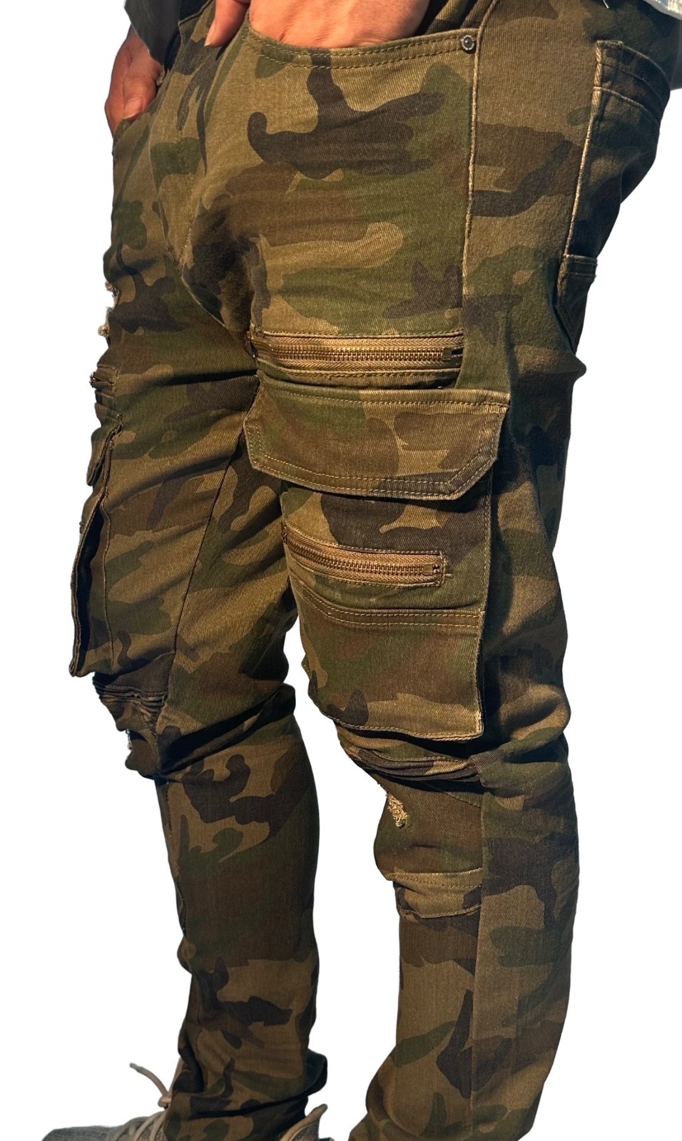 Men’s Bleeker Bleeker Straight Fit Jeans Camo Denim (typhoon) Skinny D610