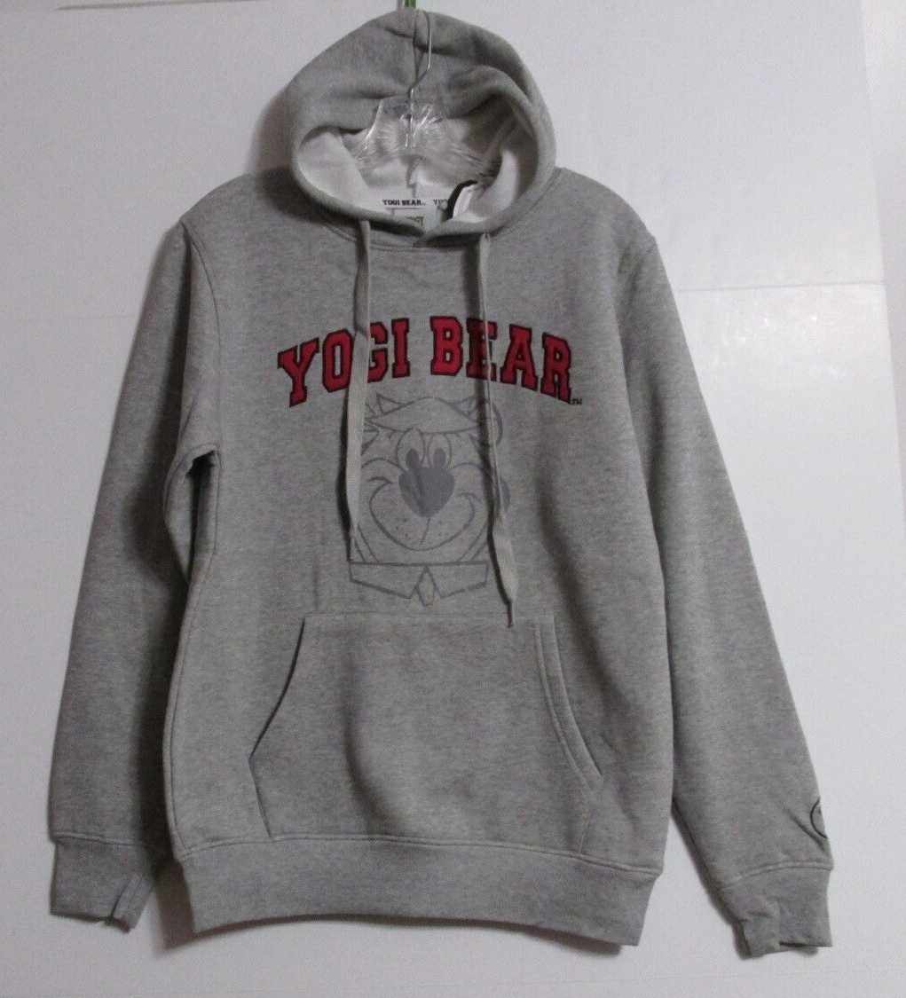 Adult Warner Bros. Yogi Bear Gray Hoodie Adult Sizes