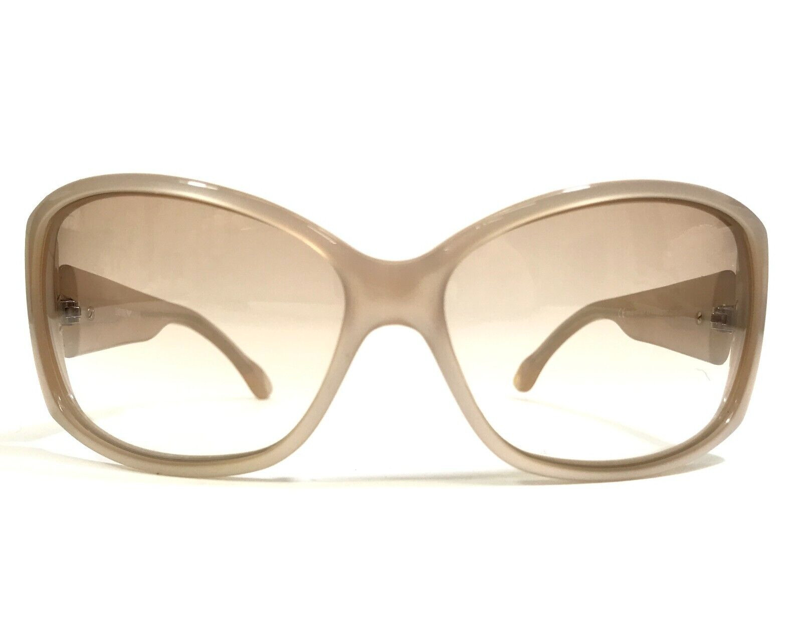 Emporio Armani Sunglasses EA9302/S BCRS7 Nude Wrap Frames with Pink Lenses