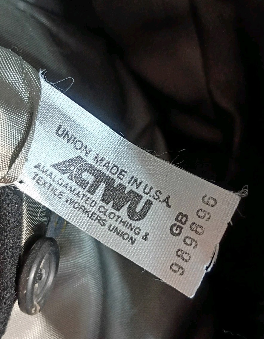 Linett Ltd for Bernard Allen Blazer 100% Wool Tailored Menswear Jacket USA UNION