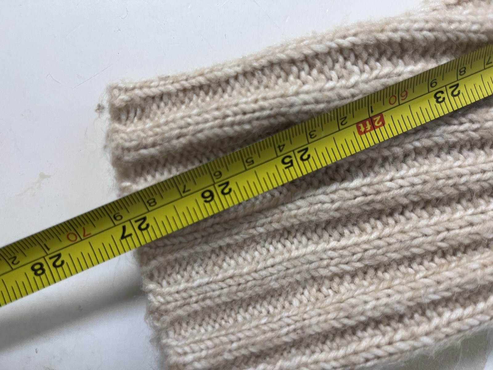 U.S. Polo Assn. Chunky Ribbed Knit Cardigan Oatmeal Beige Coastal Grandmother